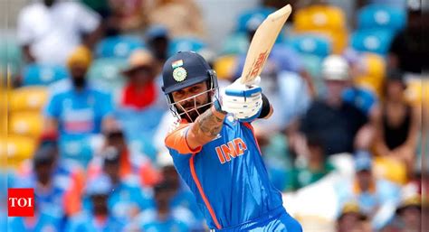 Virat Kohli Recreates ‘iconic Mcg Six In India Vs Afghanistan T20