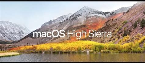 Macos 10 13 High Sierra Release Date Set For Fall