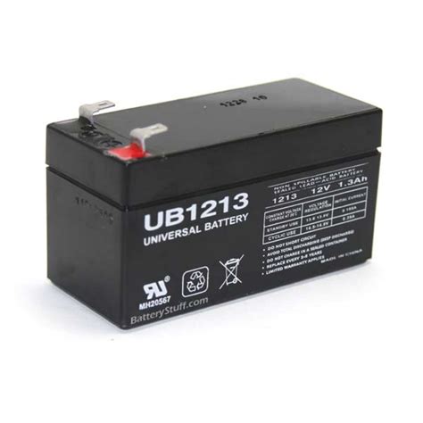 SLA 1213 Universal Battery 12v 1 3 AH Sealed Battery UB1213