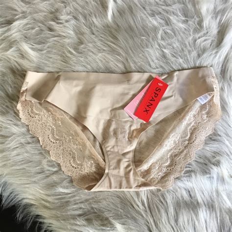 Spanx Intimates Sleepwear Spanx Lace Bikini Panty Size Xl Soft Nude Nwt Poshmark