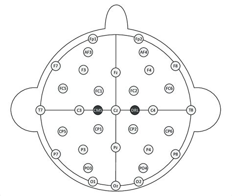 1 Locations Of 32 Eeg Electrodes Of The Biosemi Activetwo System The