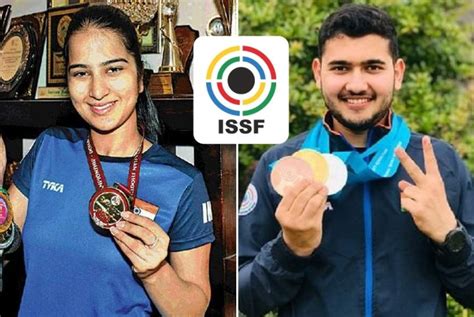 ISSF World Cup Anish Bhanwala Rhythm Sangwan Win Bronze In Changwon