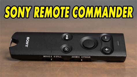 Sony Remote Commander Rmt P Bt Review Youtube