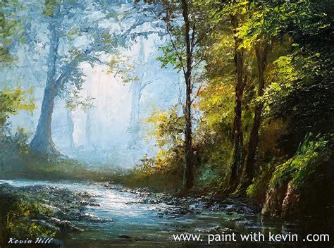 Palette Knife Landscape Painting by Kevin Hill - Pixels