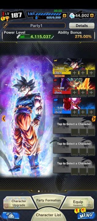 Android Only Ultra Vegito Blue Instinct Goku Janemba K Cc