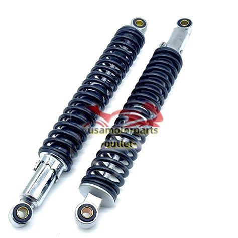 15 75 400mm Motorcycle Rear Air Shock Absorbers Suspension For Honda