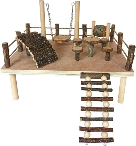 Hamster Holzleiter Spielzeug Hamstertreppe Br Cke Hamsterleiter