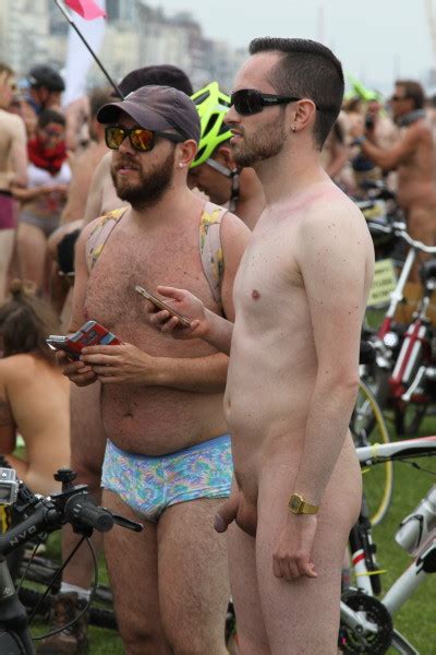 World Naked Bike Ride Men