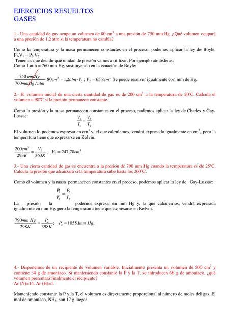 Ejercicios Resueltos De Gases Tiroxina Med Udocz