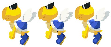 Koopa Paratroopa Trio Heart Shard Style By Ericgl1996 On Deviantart