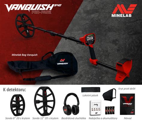 Metal Detector Minelab Vanquish Pro Pack Lovecpokladu Cz