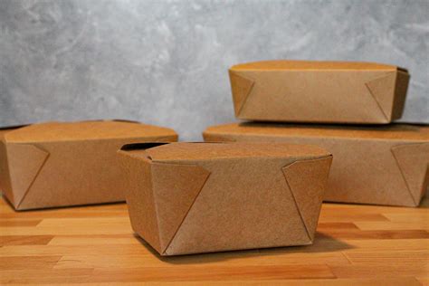 Custom Kraft Take Out Box — This Element Inc