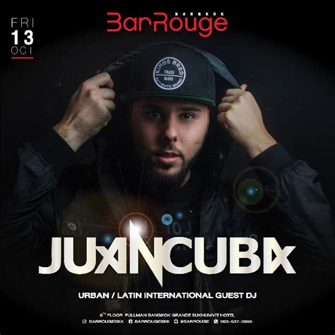 Megatix Juan Cuba At Bar Rouge