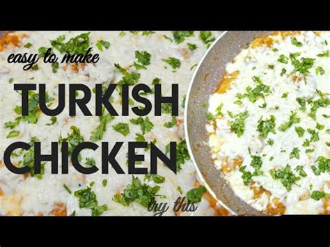 Turkish Style Chicken Recipe Chicken Kabab I Easy To Make YouTube