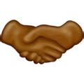 Handshake Medium Dark Skin Tone Emoji