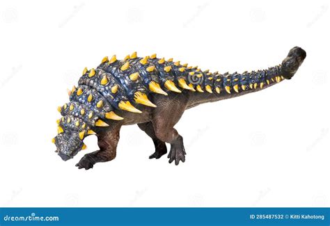 Ankylosaurus Dinosaur Isolated Background Stock Photo Image Of Wild