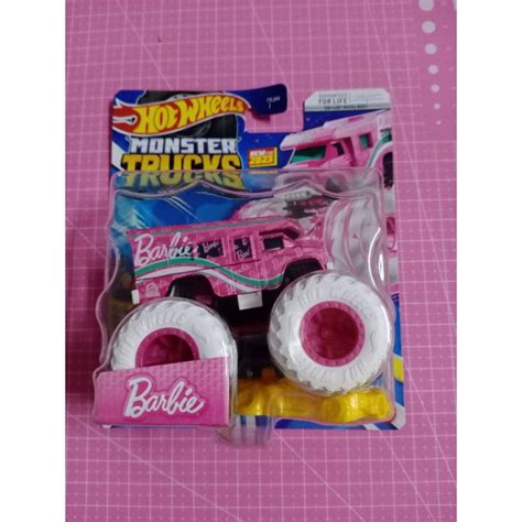 Hot Wheels Barbie Ultimate Camper Monster Truck Shopee Malaysia