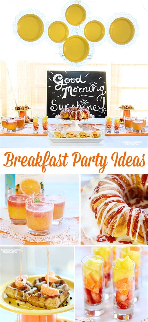 Breakfast Party Easy Breakfast Ideas Sprinkle Some Fun