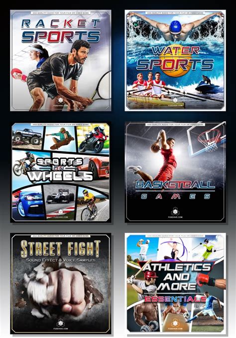 Royalty-Free Sports Sound Effects Library Bundle | Professional GameDev ...