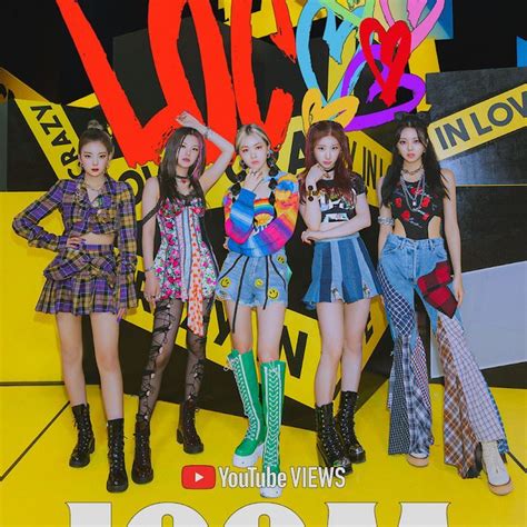 Itzy Loco Mv Hits 100 Million Views Itzy Girlfriend Quiz Beautiful Girl Dance