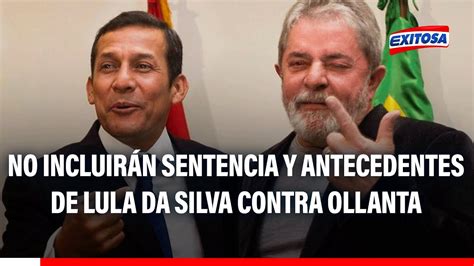 Lula Da Silva PJ Resuelve No Incluir La Sentencia Y Antecedentes En