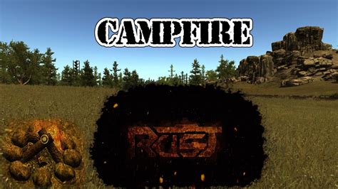 Rust Game How To Make A Campfire Como Fazer Uma Fogueira Em