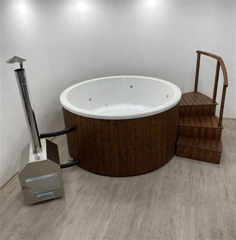 Hot Tub Vanjski Jacuzzy S Pe I Na Drva