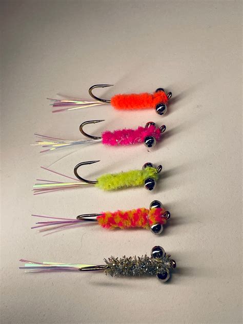 10 Shad Flies Shad Tickeler Etsy