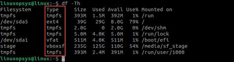 How To Show File System Type In Linux