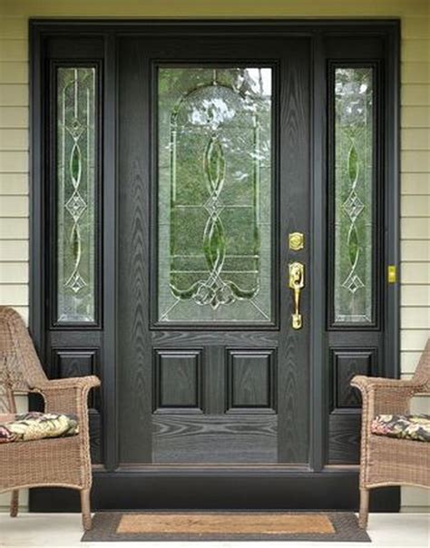 The Beauty And Benefits Of A Front Door With Glass Panels Glass Door