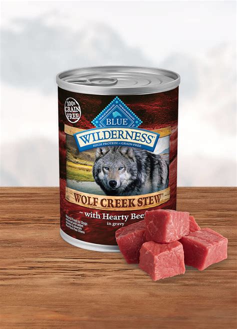 Blue Buffalo Wilderness Wolf Creek Beef Stew Oz Case Of