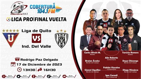 ENVIVO LIGA VS IDV LIGAPRO SERIEA FINAL MUNDO DEPORTIVO