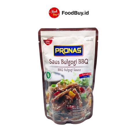 Jual Pronas Saus Korean Bulgogi Bbq Gr Shopee Indonesia