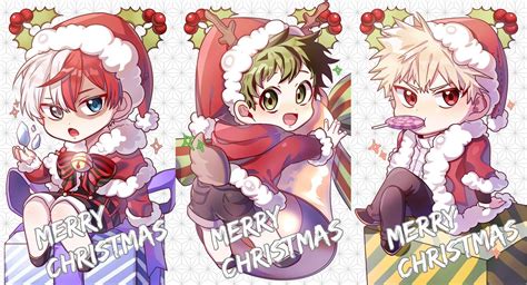 Mha Christmas Wallpapers Wallpaper Cave