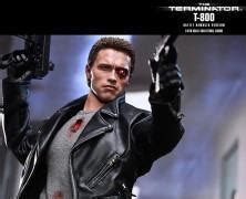 Schwarzenegger Como Terminator T 800 Danificado Action Figure Perfeita Hot Toys O