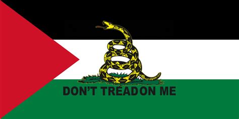 Heres The Palestinian Gadsden Flag I Made Rpoliticalminimalism