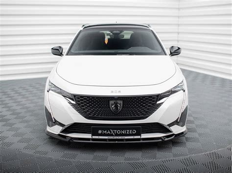 Front Splitter Peugeot 308 Gt Mk 3 Maxton Design Uk