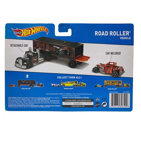 Set De Joaca Mattel Hot Wheels Camion Si Masinuta Road Roller EMAG Ro
