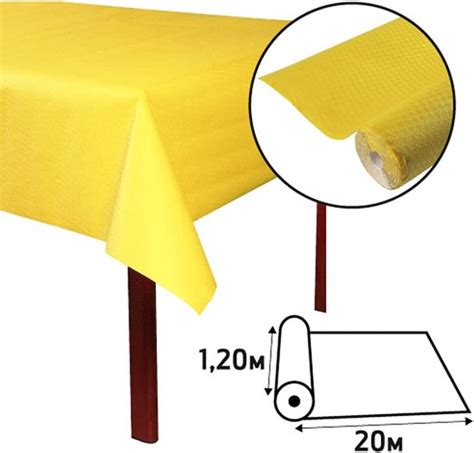 Tafelkleedrol Wegwerptafelkleed Wegwerp Vliesachtig Tafelkleed Rol