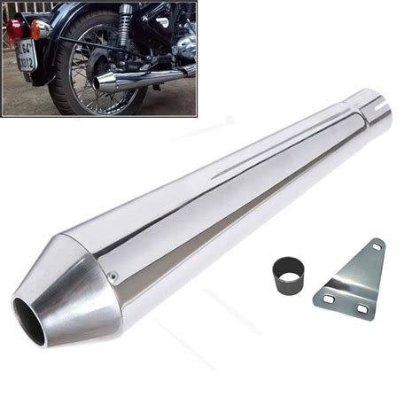 Dhe Best Sr Bike Bullet Reverse Cone Megaphone Exhaust Silencer