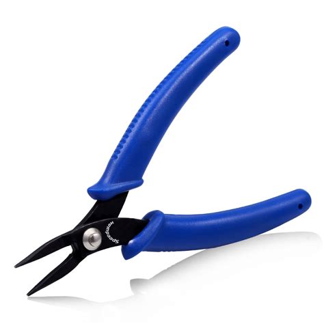 SPEEDWOX Mini Needle Nose Chain Nose Pliers Flat Smooth Jaw Pliers 5 5