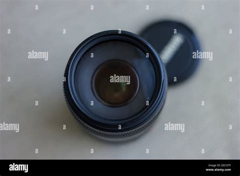 Canon lens 75-300 mm EF III Stock Photo - Alamy