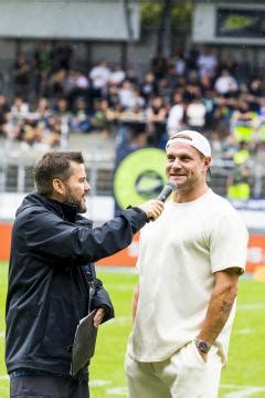 ELF American Football Aktuell Fotoshow Stuttgart Surge Vs Barcelona