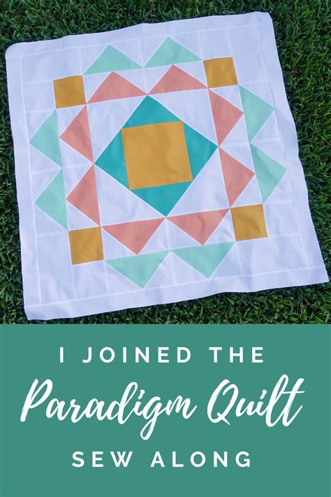 Paradigm Sew Along Make A Bold And Modern Quilt Homemade Emily Jane