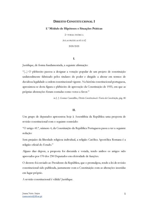 M Dulo De Casos Pr Ticos Joana Neto Anjos Joana Fd Uc Direito