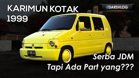 MODIFIKASI RETRO UNIK NYENTRIK Suzuki Karimun Kotak Millenium 1999