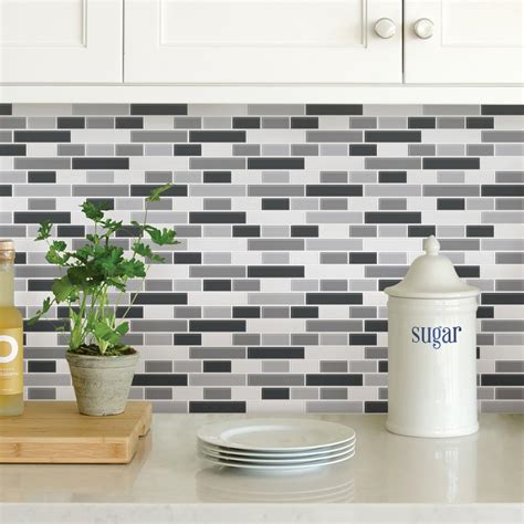 Peel Stick Backsplash Tiles Tack Tile Peel Stick Vinyl Backsplash