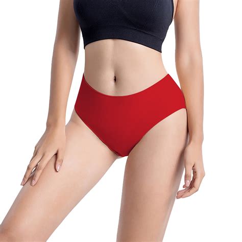 Baberdicy Underwear Women Womens Pure Cotton Underwear Large Size High Waist Breathable High