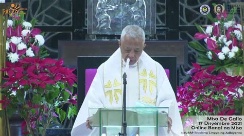 Live Am Simbang Gabi Holy Mass December Friday Missa