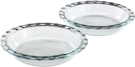 Pyrex Easy Grab Glass Pie Plate Piece Set Cm Diameter